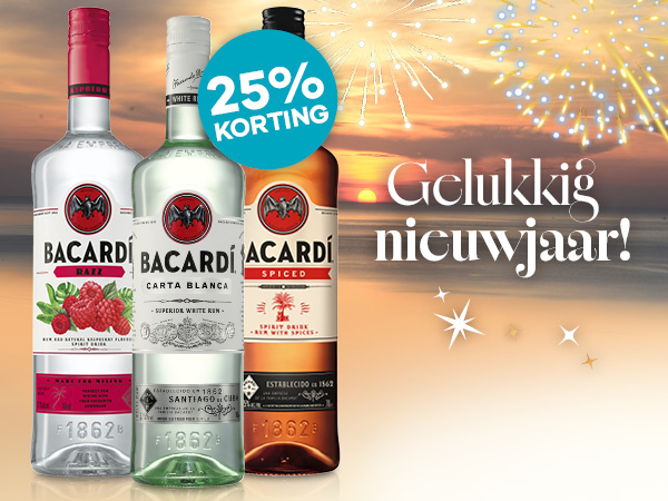 Bacardi gelukkig nieuwjaar